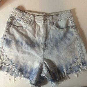 American Eagle highest rise mom Jean shorts size 6
